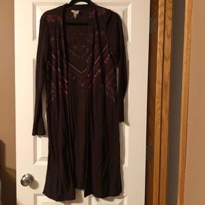 Medium Knox Rose Long Cardigan